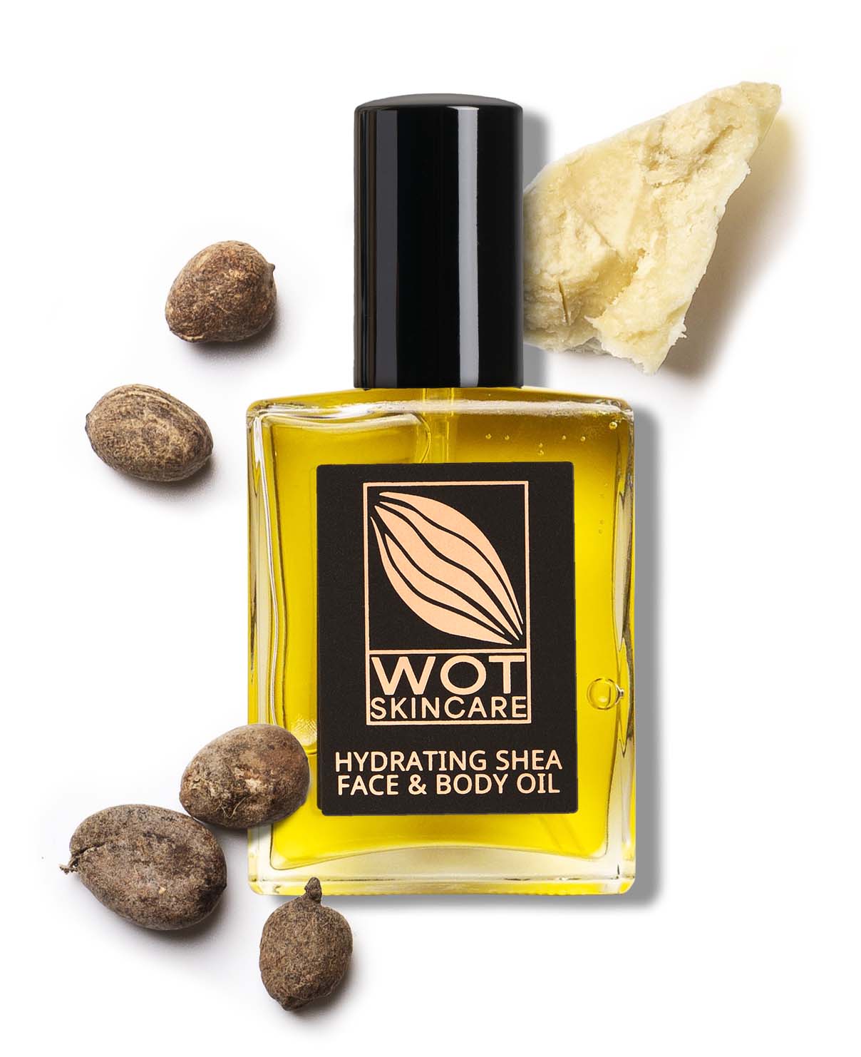 Shea Oil for Skin, with natural ingredients
